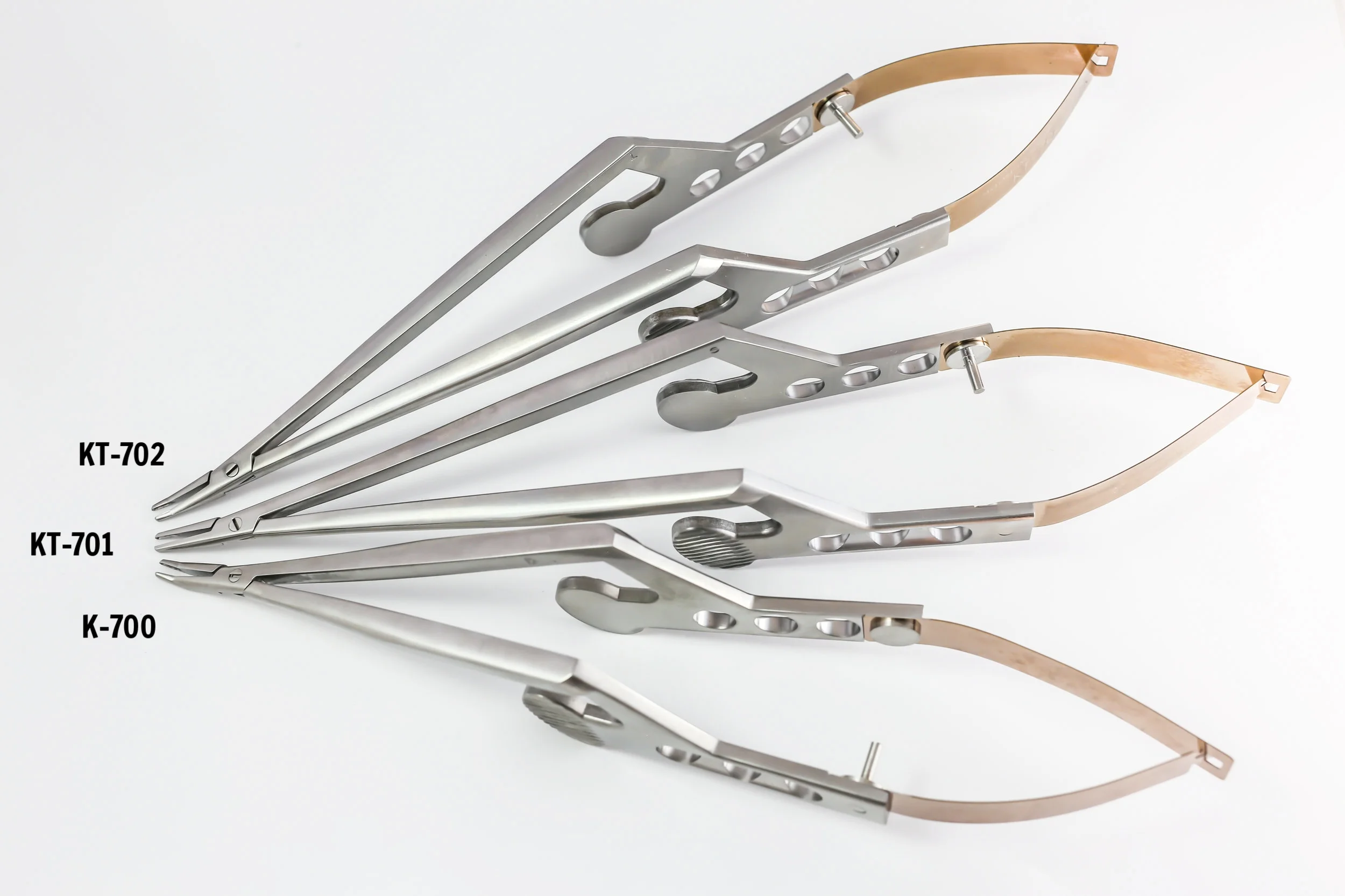 Micro Rongeur K-Bayonet, 200mm (90mm W.L.), Slightly Curved Tip